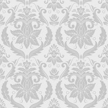 Load image into Gallery viewer, Damask Floral Peel & Stick Wallpaper N012136