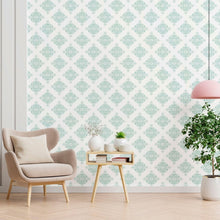 Load image into Gallery viewer, Damask Abstract Peel & Stick Wallpaper N012137