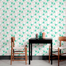 Load image into Gallery viewer, White Flowers Peel & Stick Wallpaper N012143