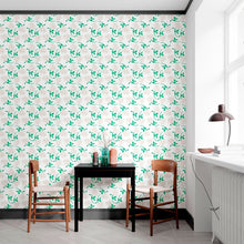 Load image into Gallery viewer, White Flowers Peel & Stick Wallpaper N012143