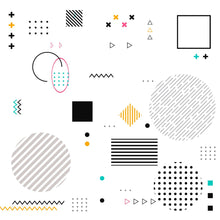 Load image into Gallery viewer, Geometric Peel & Stick Wallpaper N013012