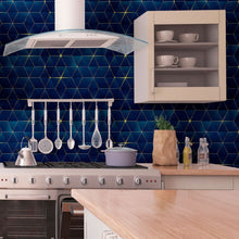 Load image into Gallery viewer, Geometric Peel & Stick Wallpaper N011086