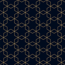 Load image into Gallery viewer, Stars Art Deco Peel & Stick Wallpaper N013031
