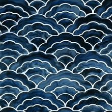 Load image into Gallery viewer, Geometric Wave Peel & Stick Wallpaper N013035