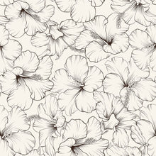 Load image into Gallery viewer, Floral Hibiscus Peel & Stick Wallpaper N013046