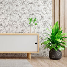 Load image into Gallery viewer, Floral Sakura Peel & Stick Wallpaper N013047