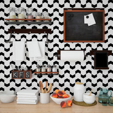 Load image into Gallery viewer, Geometric Peel & Stick Wallpaper N013057