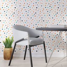 Load image into Gallery viewer, Polka Dots Peel & Stick Wallpaper N013058