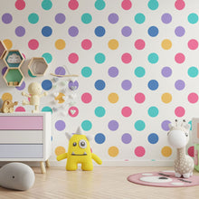 Load image into Gallery viewer, Geometric Dots Peel & Stick Wallpaper N013067