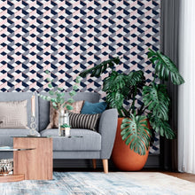 Load image into Gallery viewer, Geometric Peel & Stick Wallpaper N013089