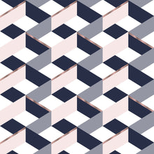 Load image into Gallery viewer, Geometric Peel & Stick Wallpaper N013089