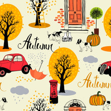 Load image into Gallery viewer, Vintage Autumn Peel & Stick Wallpaper N013099