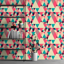 Load image into Gallery viewer, Geometric Peel & Stick Wallpaper N013112