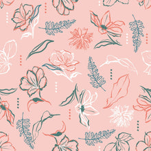 Load image into Gallery viewer, Floral Peel & Stick Wallpaper N013124