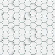 Load image into Gallery viewer, Geometric Hive Peel & Stick Wallpaper N013131