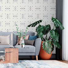 Load image into Gallery viewer, Abstract Geometric Peel & Stick Wallpaper N013135