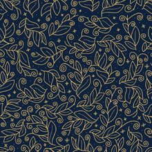 Load image into Gallery viewer, Abstract Leaves Luxury Peel & Stick Wallpaper N013136