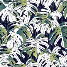 Load image into Gallery viewer, Monstera Leaves Peel & Stick Wallpaper N013152