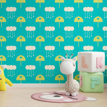 Load image into Gallery viewer, Raindrops Peel & Stick Wallpaper N013177