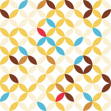 Load image into Gallery viewer, Geometric Retro Peel & Stick Wallpaper N013213