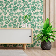 Load image into Gallery viewer, Leaves Peel & Stick Wallpaper N013234