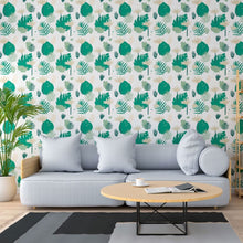 Load image into Gallery viewer, Leaves Peel & Stick Wallpaper N013235