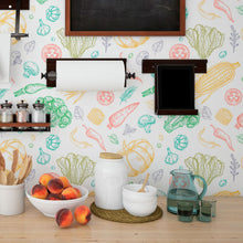 Load image into Gallery viewer, Vegetables Peel & Stick Wallpaper N013255