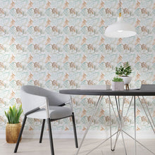 Load image into Gallery viewer, Watercolor Leaves Peel & Stick Wallpaper N013259