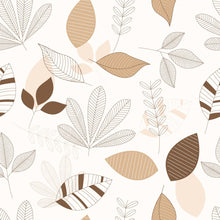 Load image into Gallery viewer, Leaves Peel & Stick Wallpaper N013265