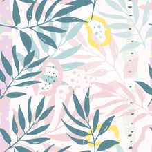 Load image into Gallery viewer, Abstract Leaves Peel & Stick Wallpaper N014012