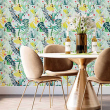 Load image into Gallery viewer, Leaves Colorful Peel & Stick Wallpaper N014036