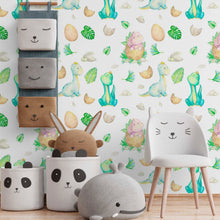 Load image into Gallery viewer, Little Dinosaurs Peel & Stick Wallpaper N014039
