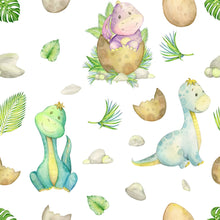 Load image into Gallery viewer, Little Dinosaurs Peel & Stick Wallpaper N014039