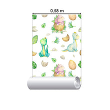 Load image into Gallery viewer, Little Dinosaurs Peel & Stick Wallpaper N014039