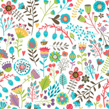 Load image into Gallery viewer, Colorful Floral Peel & Stick Wallpaper N014043