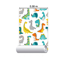 Load image into Gallery viewer, Little Dinosaurs Peel & Stick Wallpaper N014046