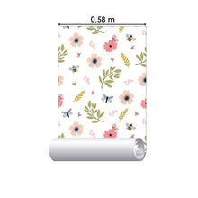 Load image into Gallery viewer, Floral Spring Peel & Stick Wallpaper N014054
