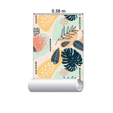 Load image into Gallery viewer, Abstract Leaves Peel & Stick Wallpaper N014056