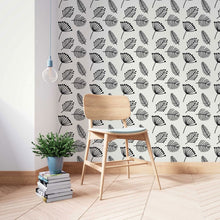 Load image into Gallery viewer, Minimalists Leaves Peel & Stick Wallpaper N014095