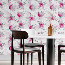 Load image into Gallery viewer, Floral Peel & Stick Wallpaper N014113