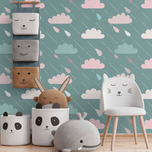 Load image into Gallery viewer, Rainy Day Peel & Stick Wallpaper N014116