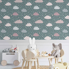 Load image into Gallery viewer, Childlike Clouds Peel & Stick Wallpaper N014118