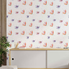 Load image into Gallery viewer, Watercolor Floral Peel & Stick Wallpaper N014134
