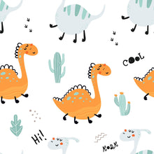 Load image into Gallery viewer, Little Dinosaurs Peel & Stick Wallpaper N014158