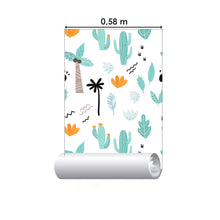 Load image into Gallery viewer, Childlike Cactus Peel & Stick Wallpaper N014159