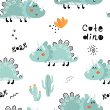 Load image into Gallery viewer, Little Dinosaurs Peel & Stick Wallpaper N014160
