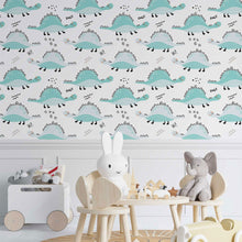 Load image into Gallery viewer, Little Dinosaurs Peel & Stick Wallpaper N014162