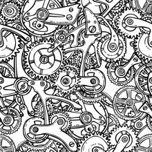 Load image into Gallery viewer, Gears Peel & Stick Wallpaper N014164