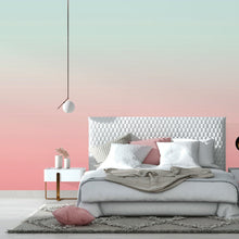 Load image into Gallery viewer, Green Salmon Gradient Peel & Stick Wallpaper N014174