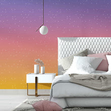 Load image into Gallery viewer, Starry Sunset Gradient Peel & Stick Wallpaper N014184